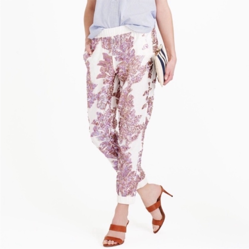 NWOT J.Crew Sequin Jogger